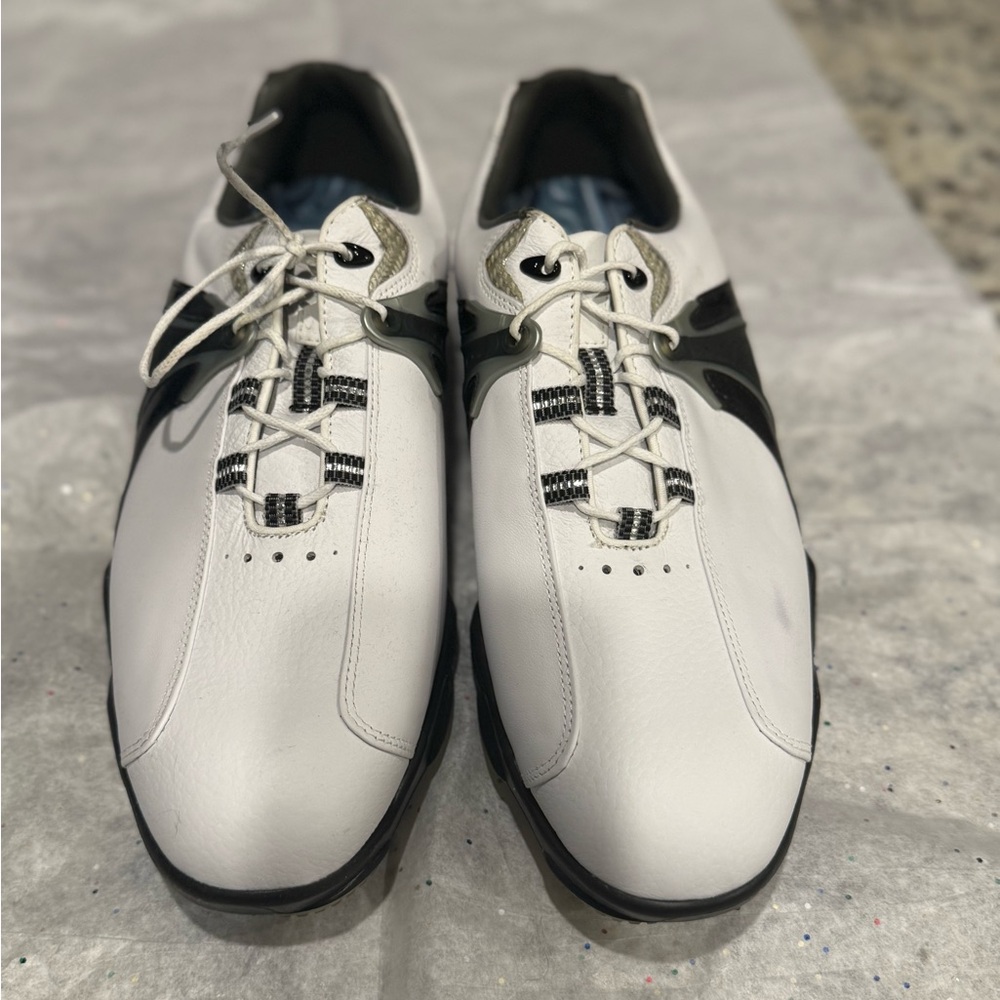 FootJoy White and Black Golf Shoes. 11.5 W